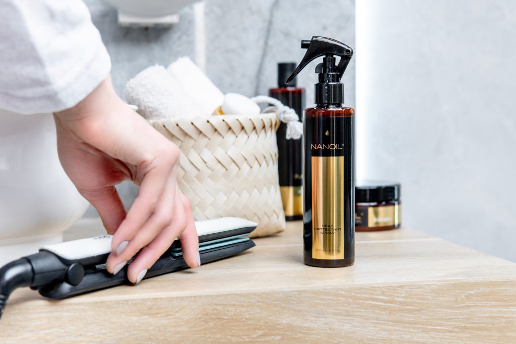 nanoil ochrana vlasů před teplem