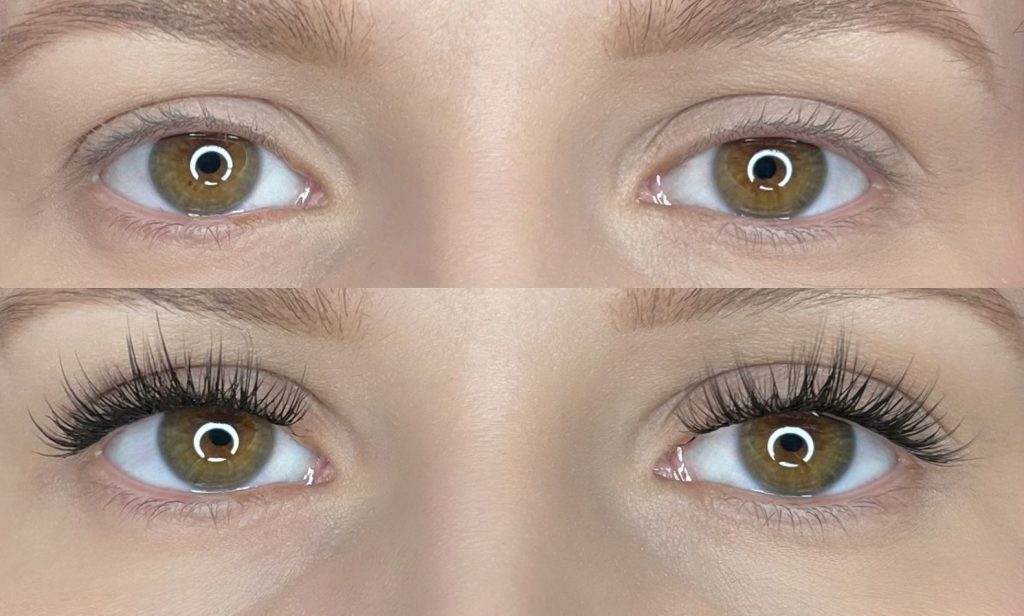 sadu pro snadné domácí prodlužování řas